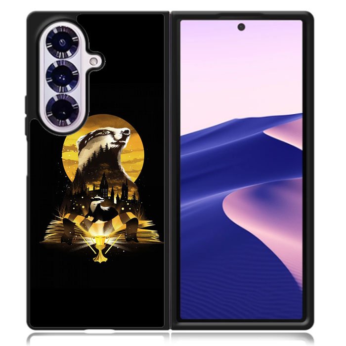 Harry Potter Hufflepuff Samsung Galaxy Z Fold 7 Case OV8935
