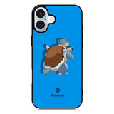 Pokemon Blastoise Anime iPhone 16 Plus Case QC8911