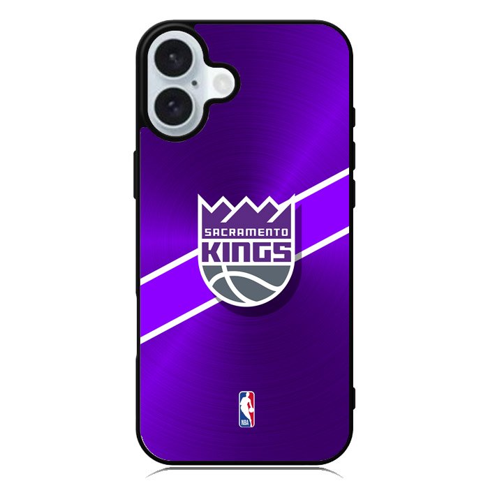 Sacramento Kings Basket iPhone 16 Case QC8905