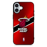 Miami Heat Basket iPhone 16 Plus Case QC8902