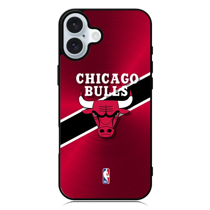 Chicago Bulls Basket iPhone 16 Case QC8894