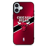 Chicago Bulls Basket iPhone 16 Plus Case QC8894
