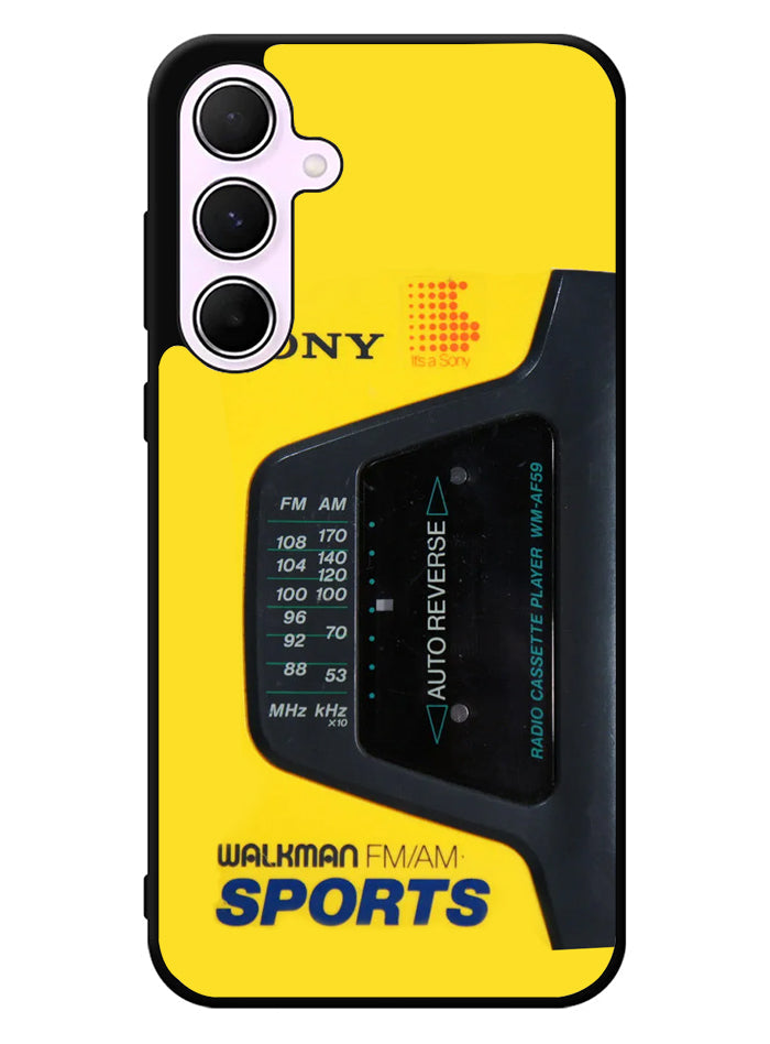 Walkman Tape Samsung Galaxy A55 5G Case