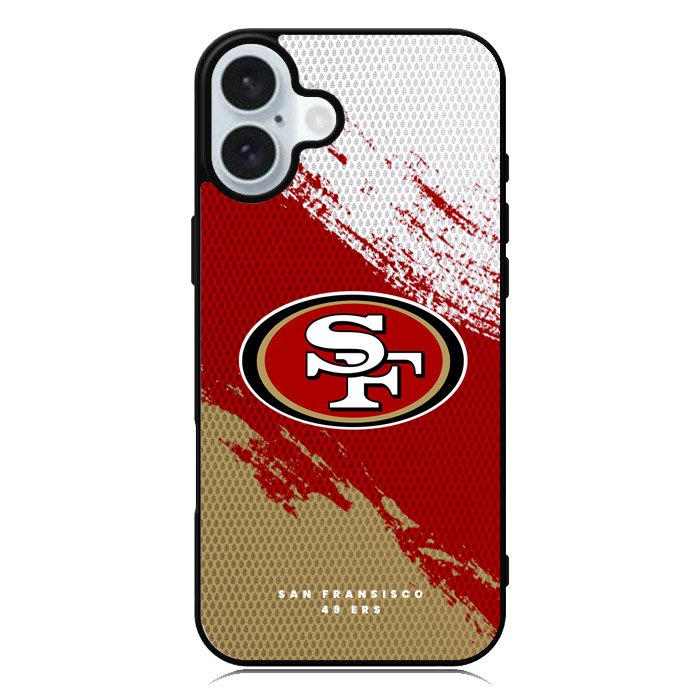 San Fransisco 49ers iPhone 16 Plus Case QC10319