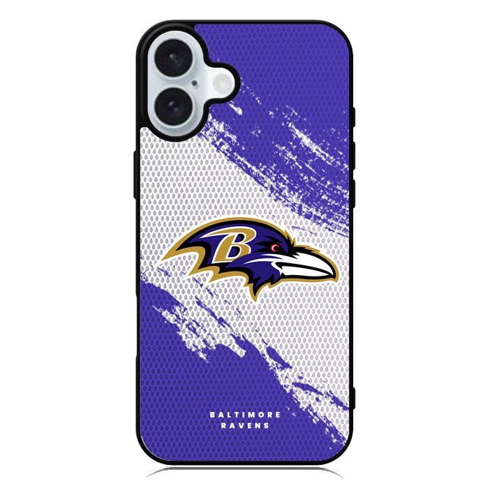 Baltimore Ravens iPhone 16 Plus Case QC10333