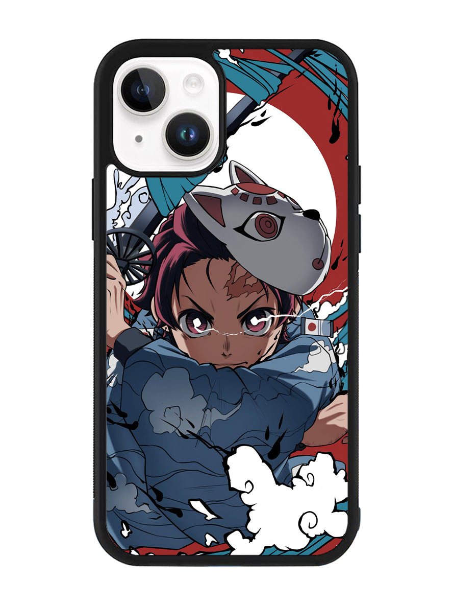 Tanjiro Demon Slayer iPhone 15 Plus Case OV10228