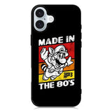 Mario Bros Retro iPhone 16 Plus Case QC10266