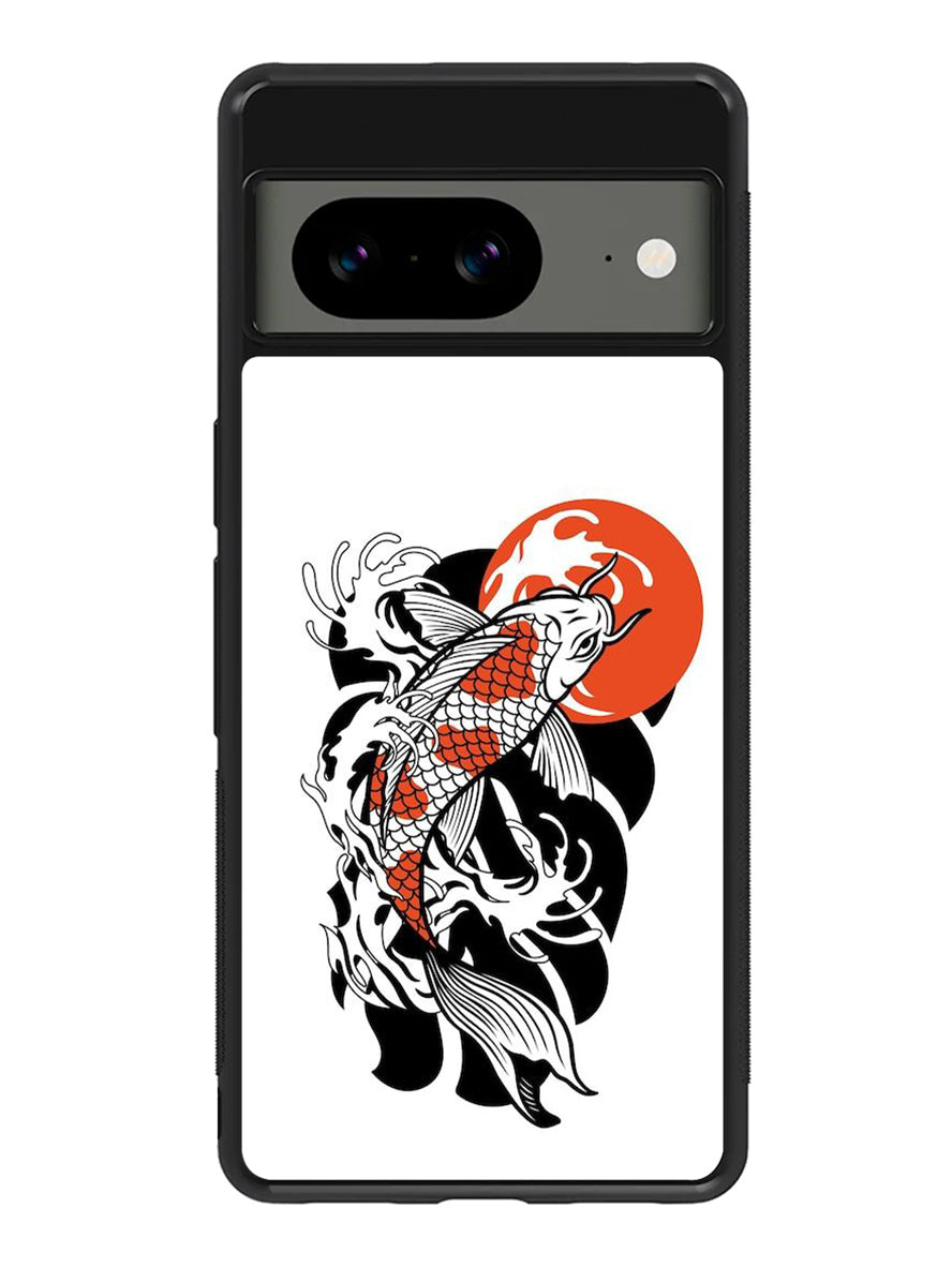 Koi Fish Japan Google Pixel 8A Case QC10253