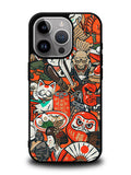 Japan Doodle iPhone 16 Pro Max Case QC10392