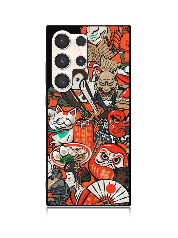 Japan Doodle Samsung Galaxy S25 Ultra 5G Case QC10392