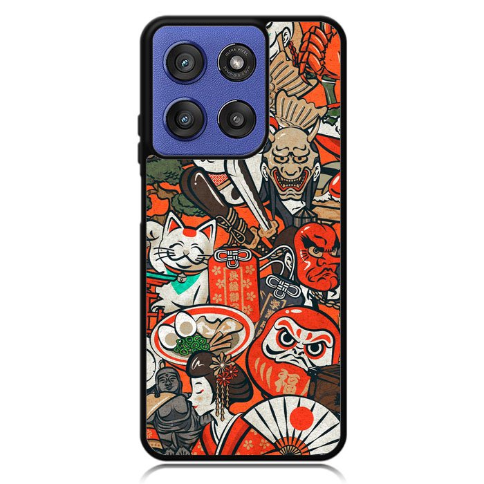 Japan Doodle Motorola Moto G Stylus 5G 2025 Case OV10392