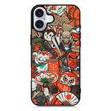 Japan Doodle iPhone 16 Plus Case QC10392