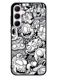 Doodle Art Cartoon Samsung Galaxy A35 5G Case