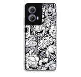 Doodle Art Cartoon Motorola Moto Edge 2024 Case OV3333