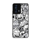 Doodle Art Cartoon Motorola Moto G Power 5G 2024 Case OV7820