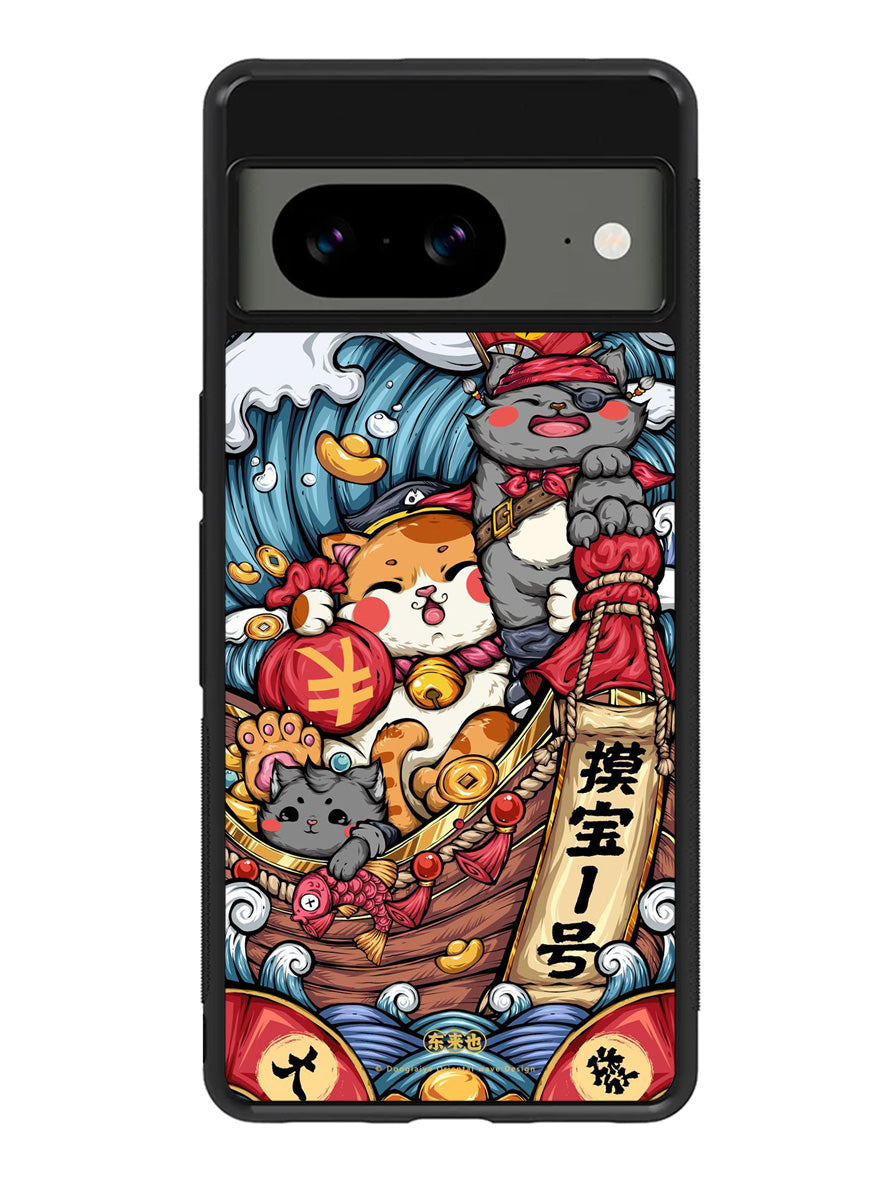 Cat Art Google Pixel 8 Case QC10344