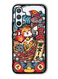 Cat Art Samsung Galaxy A14 5G Case QC10344