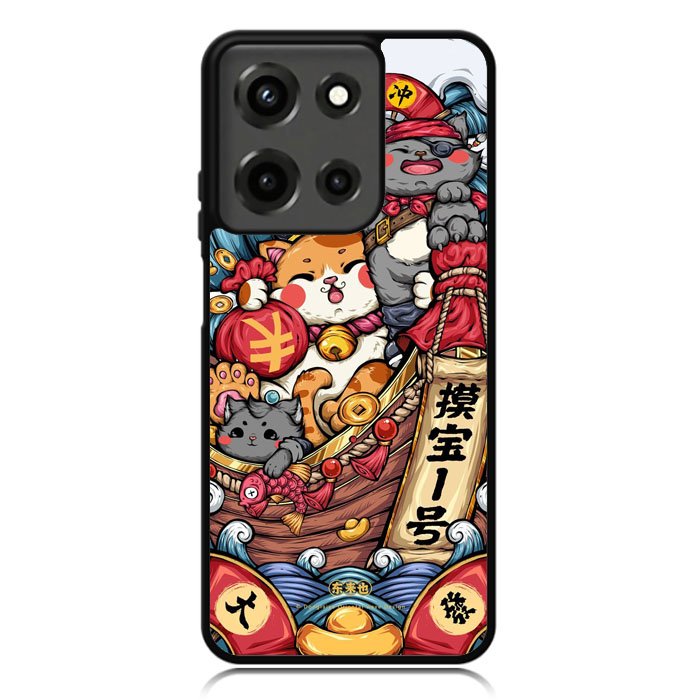 Cat Art Motorola Moto G 5G 2025 Case OV10344