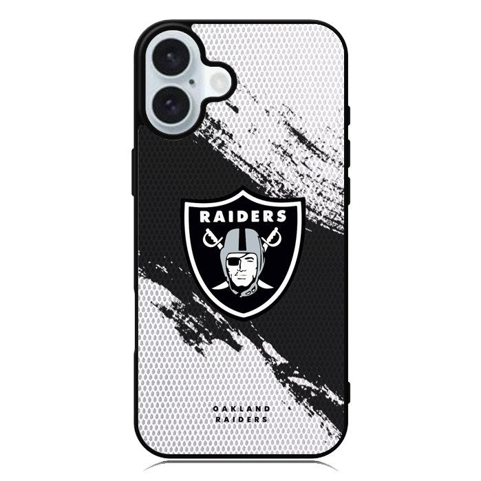 Oakland Raiders iPhone 16 Plus Case QC10301