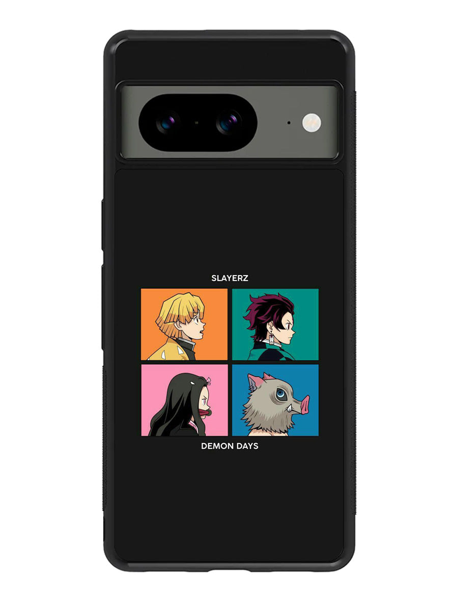 Nezuko Tanjiro Demon Slayer Google Pixel 8 Case QC10299