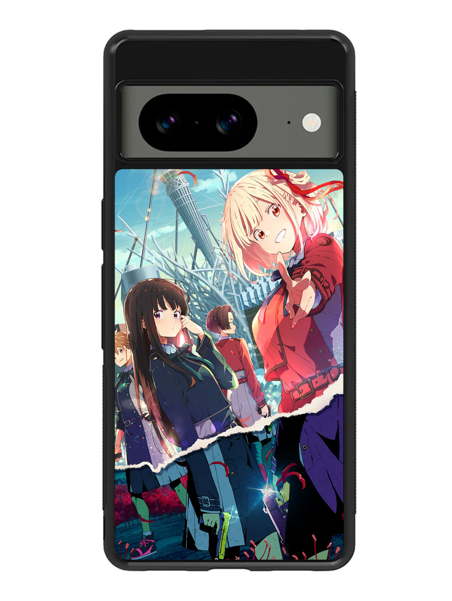 Lycoris Recoil Anime Google Pixel 8 Case QC10263