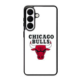 Chicago Bulls White Samsung Galaxy S26 Case OV9324