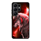 Cool Wolf Red Samsung Galaxy S26 Ultra Case