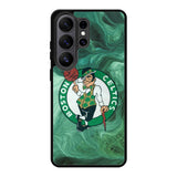 Marble Boston Celtics Samsung Galaxy S26 Ultra Case OV10894