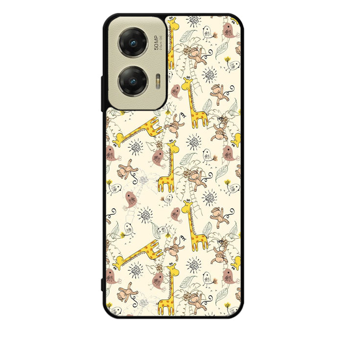 Friends of monkeys and giraffes Motorola Moto G Stylus 5G 2024 Case OV0336