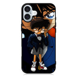 Detective conan shinichi cudo iPhone 16 Plus Case QC4650