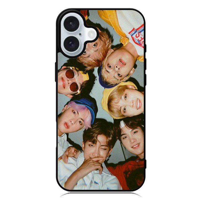 Bts Group Photo Aesthetic iPhone 16 Plus Case QC0414