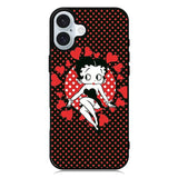 Betty Boob iPhone 16 Plus Case QC4120