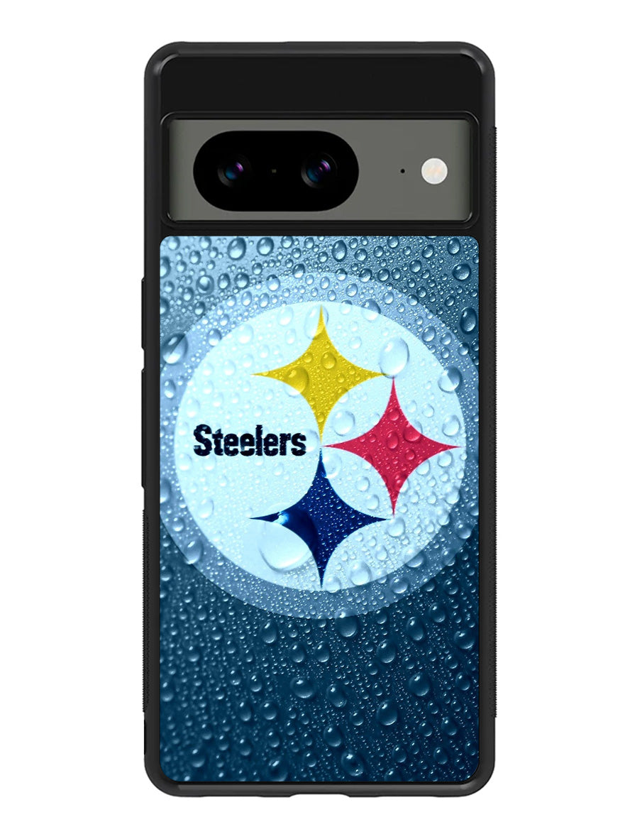 Steelers Logo Water Google Pixel 8A Case QC2375