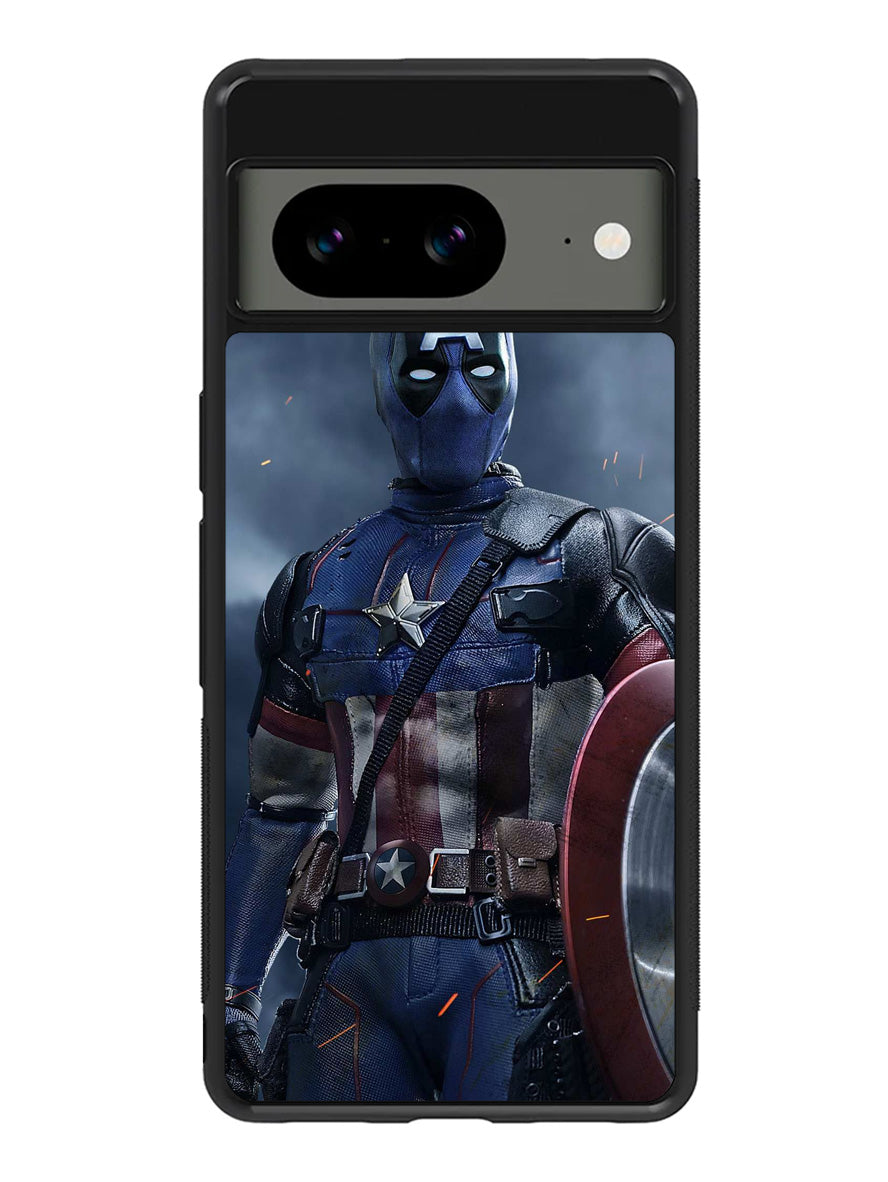 Deadpoll Captain America Google Pixel 8 Case QC4615