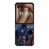 Deadpoll Captain America Motorola Moto RAZR Plus 2025 Case OV4615