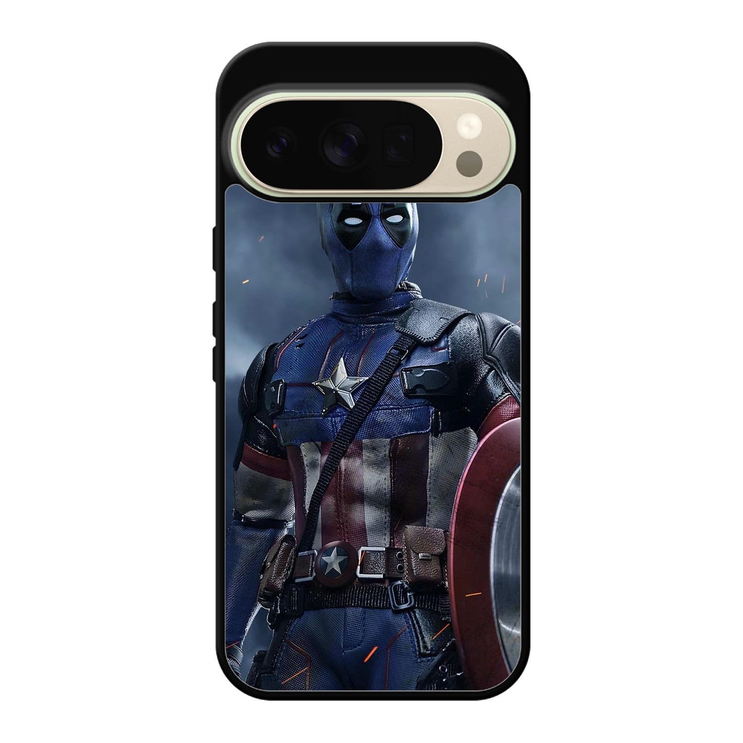 Deadpoll Captain America Google Pixel 10 Pro Case OV4615