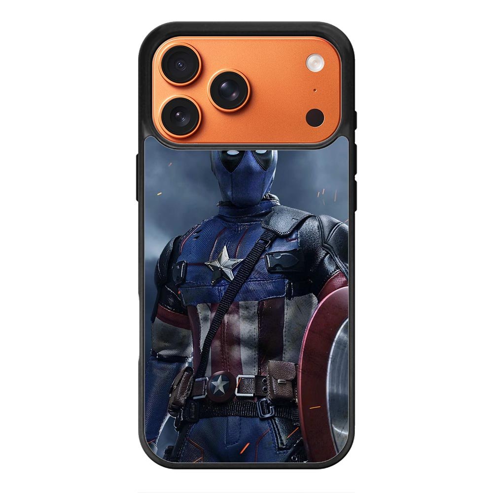 Deadpoll Captain America iPhone 17 Pro Case OV4615