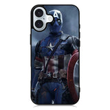 Deadpoll Captain America iPhone 16 Plus Case QC4615