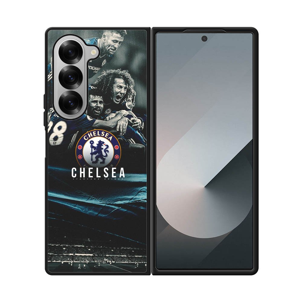 Chelsea Team Samsung Galaxy Z Fold 7 5G Case QC4425