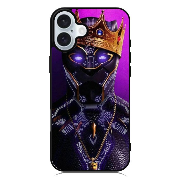 Black Panther iPhone 16 Plus Case QC4155