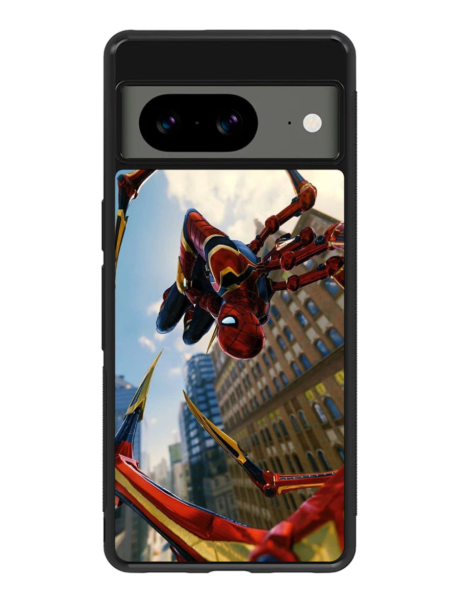 Iron Spiderman Google Pixel 8A Case QC5290