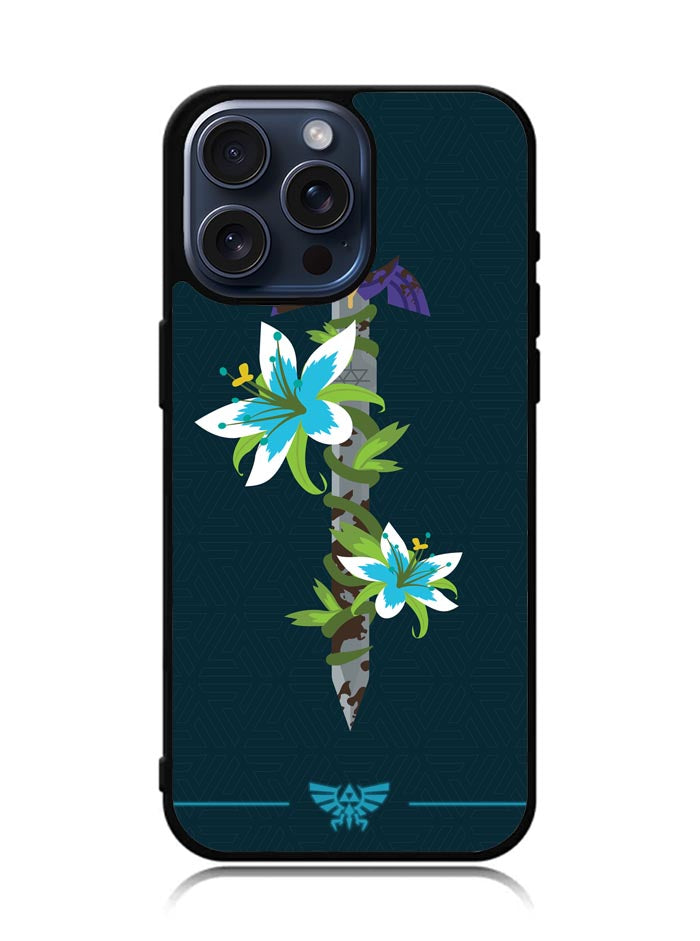 Legend Of Zelda Sword Flower iPhone 15 Pro Case OV3497