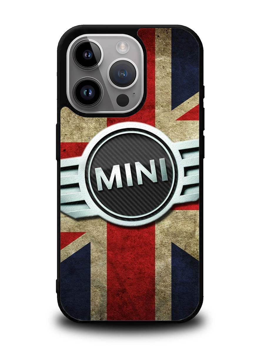 Mini Cooper Logo American Flag iPhone 16 Pro Max Case QC0442