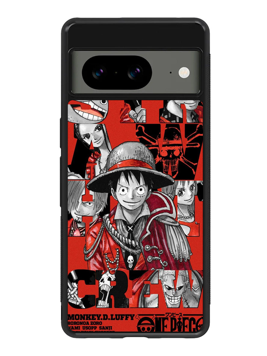 One Piece Crew Google Pixel 8 Case QC2983