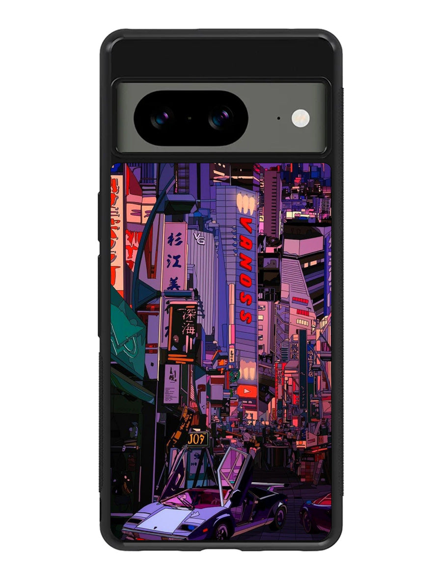 Japan Retro Google Pixel 8A Case QC5268