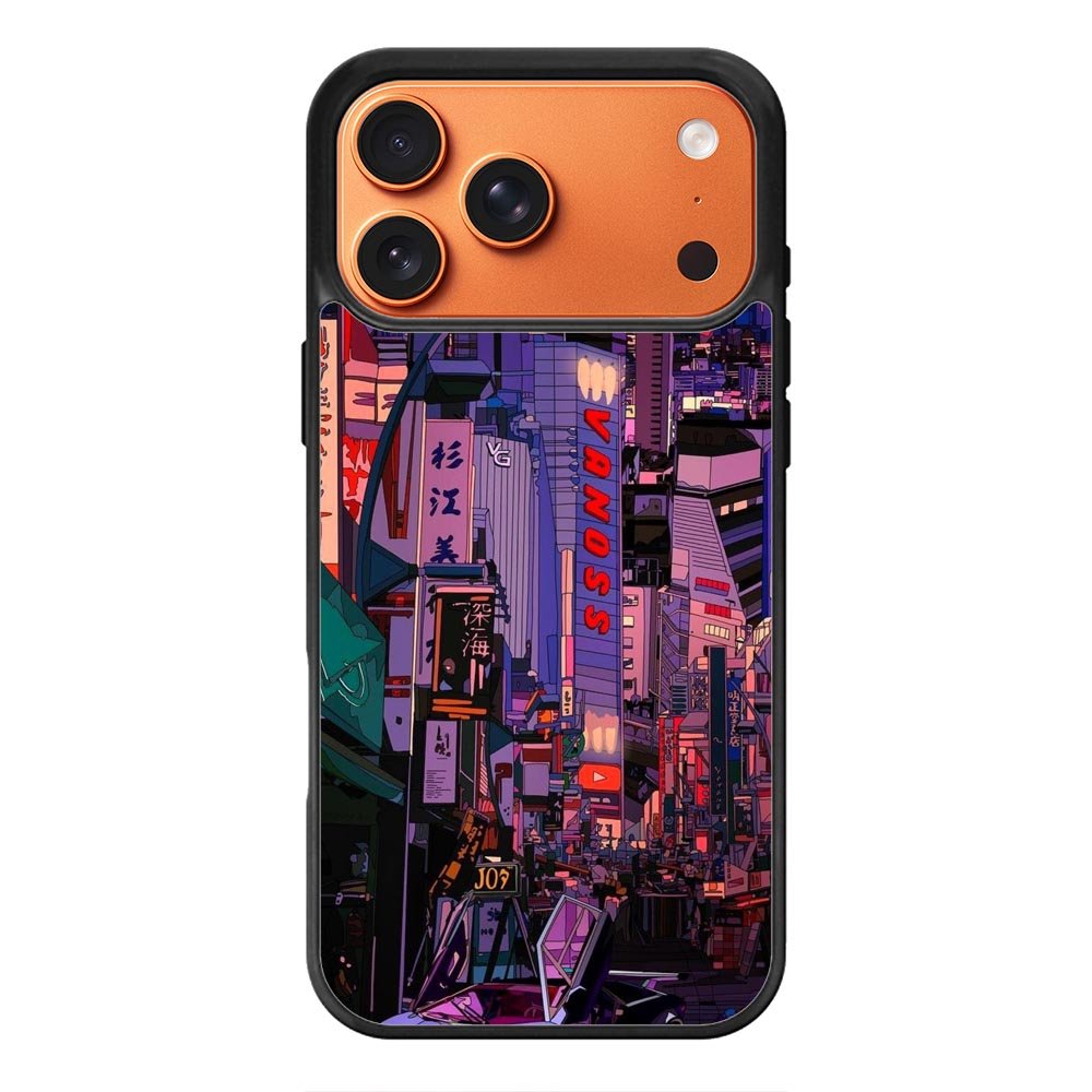 Japan Retro iPhone 17 Pro Max Case QC5268