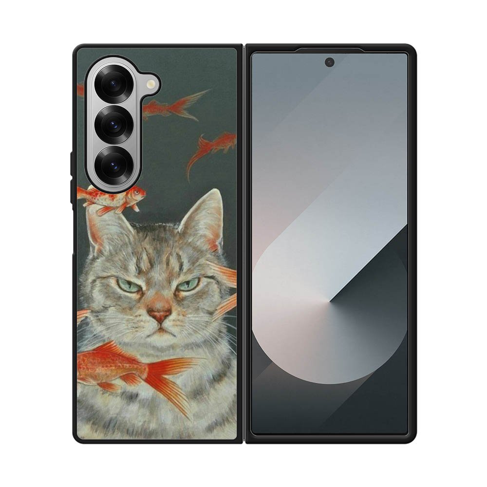 Cat Fish Samsung Galaxy Z Fold 7 5G Case QC4397