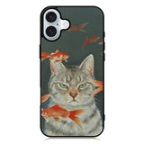 Cat Fish iPhone 16 Plus Case QC4397