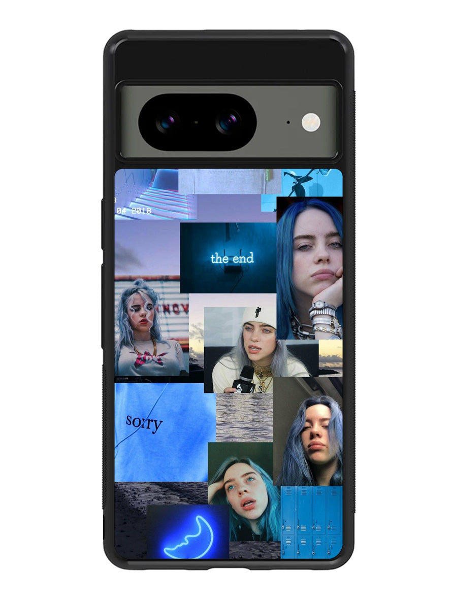 Billie Eilish Collage Google Pixel 8A Case QC4128