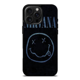 Nirvan Smiley Face iPhone 16 Pro Case OV0455